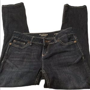 Womens Simply Vera Vera Wang Jeans Straight Cropped Jeans size 2 EUC AA